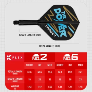Target - Phil Taylor No2 K-Flex Integrated Flights