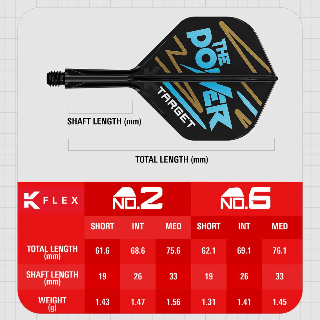 Target - Phil Taylor No2 K-Flex Integrated Flights - Image 5