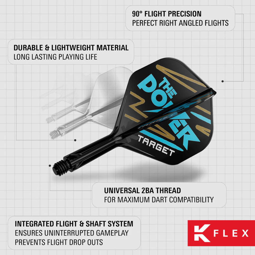 Target - Phil Taylor No2 K-Flex Integrated Flights - Image 6