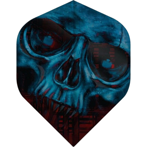 Dart Flights - Designa Horror Show - Zombie Skull
