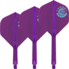 Dart Flights - Target Japan Logo Purple K-Flex No2