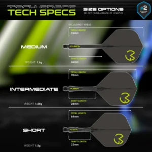 Winmau Fusion MVG Integrated Flight